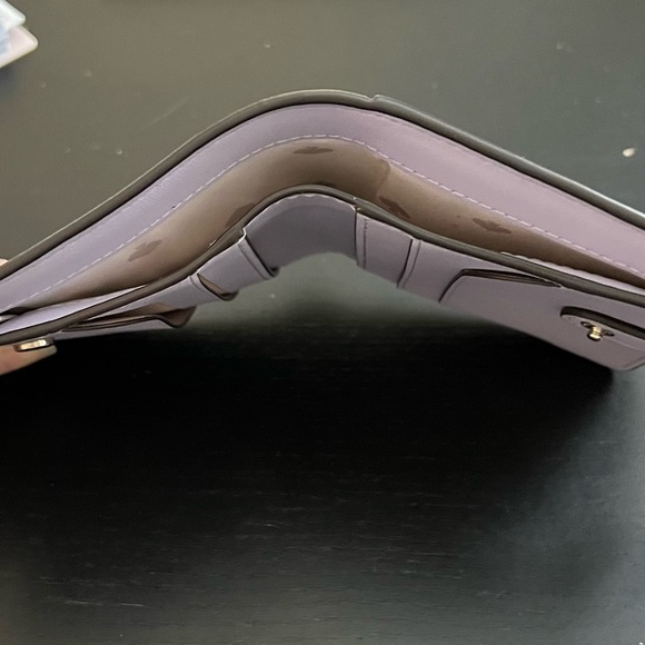 Kate Spade Small zip bifold wallet Cameron lilac - Picture 5 of 6